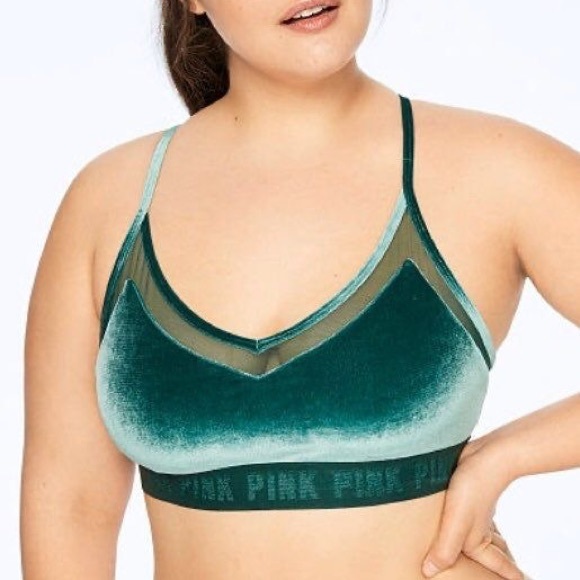 PINK Victoria's Secret Other - NWOT vs pink velvet sports bra